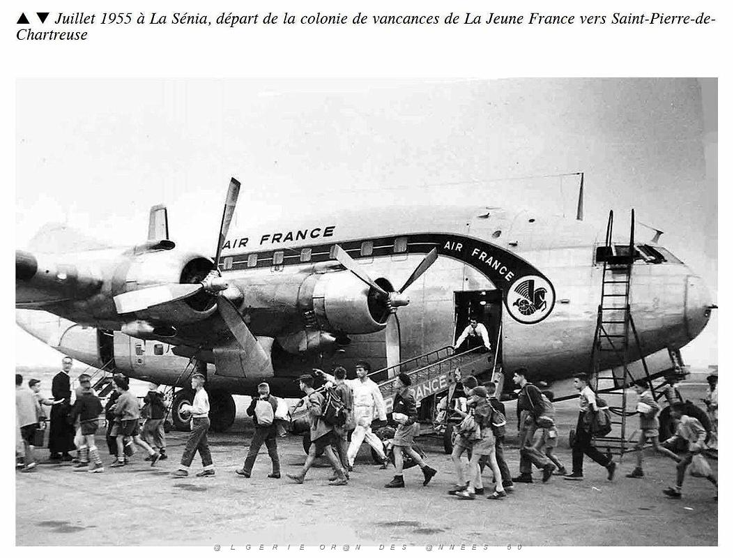 2000- Oran - La Senia - Jeune France - Depart pour St Pierre des Chartreuse - 1955.jpg
